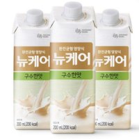 뉴케어 구수한맛 아셉틱 200ml 30팩 환자영양식 식사대용