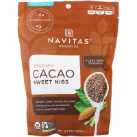 Navitas 나비타스 Cacao Sweet Nibs 카카오 스위트 닙스 227g 2팩