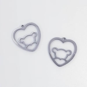 써지컬스틸 라인하트베어 펜던트