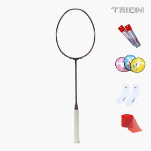 트라이온 X-0스파이더 핑크 5U 배드민턴라켓