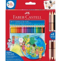 FaberCastell 파버카스텔 컬러 그립 색연필 20+3색