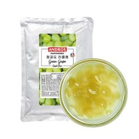 앤드로스 청포도 리플잼 1kg 쨈 샤인 머스캣 머스켓