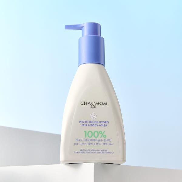 차앤맘 피토세린 하이드로 헤어 앤 바디 워시 300ml 베이비 탑투토 아기 샴푸
