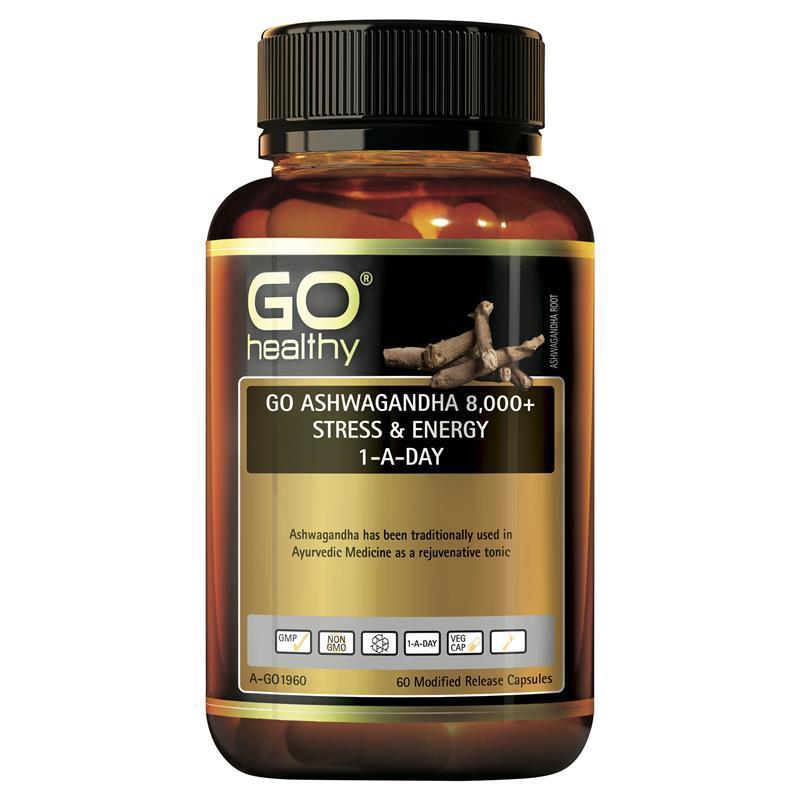 <b>Go Healthy</b> <b>고헬씨</b> 아슈와간다 8000 스트레스 앤 <b>에너지</b> 60캡슐