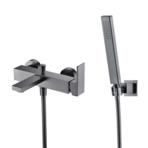 [라우체] 미스틱 샤워욕조수전 무광블랙니켈 라우체-3027BN 욕실수전 샤워수전