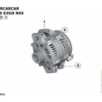 BMW F10 535iX N55 5시리즈 발전기 12317603779 carcarcar