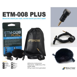 에듀티지 ETM-008 플러스 3극 단일지향성 마이크 방송용 온라인 수업 강의