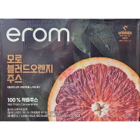 erom 이롬 모로블러드오렌지 주스 100ml X 20개입(착즙) / 이탈리아산 블러드오렌지 100%