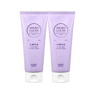 해피바스 클렌징폼 마이크로 클린 150g 2입