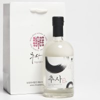 추사백 40도 500ml 사과 소주 증류주 예산사과와인 (쇼핑백 포함)