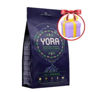 (건강기능간식증정) YORA 요라 저알러지 밀웜 인섹트사료 올브리드, 6kg, 1개