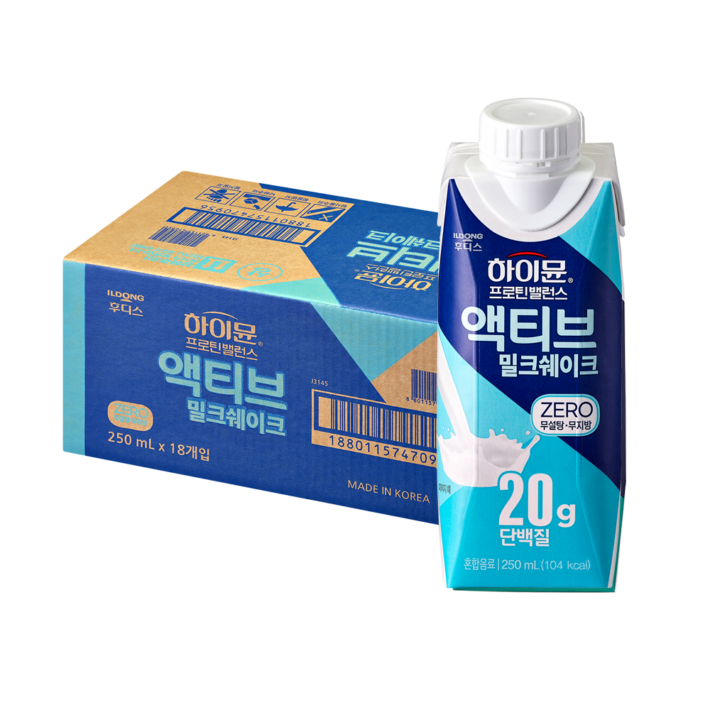 하이뮨 프로틴 밸런스 액티브 밀크쉐이크 제로