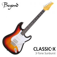 Beyond 비욘드 일렉기타 Classic-X (3-Tone Sunburst)