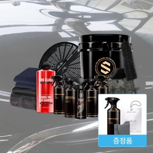 [+타이어광택제] 더클래스 13종 셀프 세차 용품 자동차 실내 실외 입문 손세차 디테일링 세트