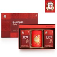 정관장 홍삼대정세트 250g 2병+홍삼캔디120g 추석 구정 부모님 선물 기력회복 선물하기좋은