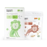 loewenzah Bio follow up milk 6+ 4 Grain Porridge 뢰벤짠 바이오 팔로우업 밀크 6+500g 4그레인 포리지 150g