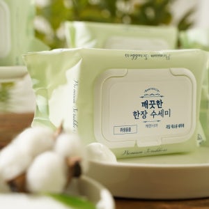 케렌시아 세제일체형 깨끗한 한장 수세미 티슈(세제불필요) 40매x10팩