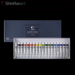 신한/전문가용.수채화물감 7.5mX18색 SET아이베이비아트