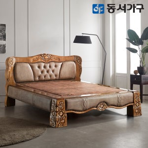 동서가구 프라임 미송 원목 황토 볼 흙침대 온열 침대 Q DF635068