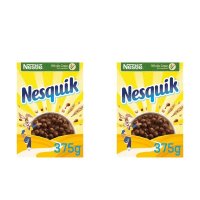 NESTLE 네슬레 네스퀵 시리얼 식사대용 375g x2개