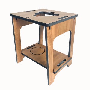 제라 버너 우드 사각스탠드 버너거치대 메인 서브 겸용