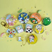 짱구는 못말려 짱구 뱃지 크레용 신짱 / Crayon Shin-chan Badge Keyring Series