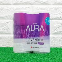 아우라 자동분사 라벤더 280ml+ 280ml / 자동분사기 리필