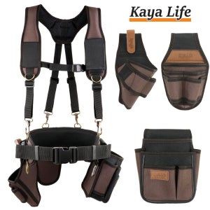 가야라이프 폴리원단 공구집 6P 세트 KL-500PLUS 공구벨트 못주머니