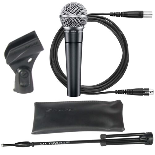 SHURE SM58 CN BTS 슈어 마이크 케이블 스탠드 패키지