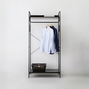 SOPHIE 2단 선반행거 블랙 7904.4681