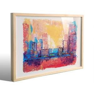 뉴송 40x80 우드 액자 나무 프레임 400x800mm