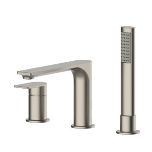 칼리스토 TF-B4110 BN 3홀 데크형 욕조수전 니켈