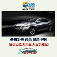 안산 솔라가드 썬팅 챠콜 / 새턴 전체시공 안산 열차단썬팅 오토챔프마트점