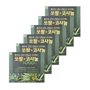 쏘팔코사놀 1000mg x 120캡슐 6박스 2년치