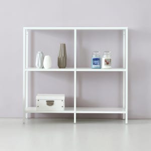 TETOS 넓은 선반 1000 1000mmx360mmx940mm, 3단, 화이트 4024.8536