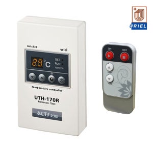우리엘전자 UTH-170R 천정형 난방기 복사난방패널 온도조절기 리모컨형