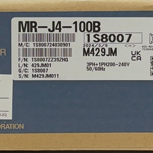 미쓰비시 서보드라이버 SERVO MR-J4-100B