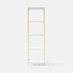 TETOS 선반 509 좁은 5단 509mmx360mmx1750mm, 5단, 화이트 0908.6688