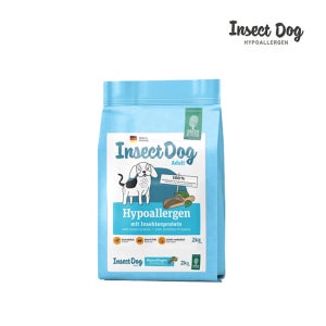 인섹트도그 강아지 곤충 사료 빅 큰알맹이 2KG 알러지 피부 사료