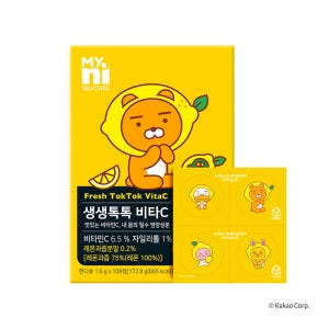 마이니 셀프케어 생생톡톡 비타C 108정 1박스 (2025 리뉴얼)