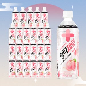 링티제로 복숭아맛 (500 mL x 24병)