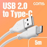 실재고 컴스몰 [HB772] USB 2.0 to 3.1 Type C 케이블 5m