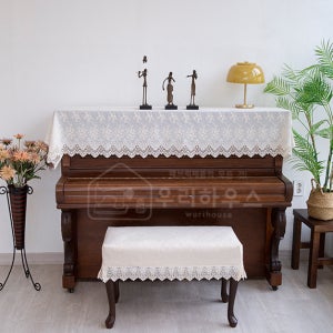 끌레르레이스내츄럴 덮개형 피아노커버