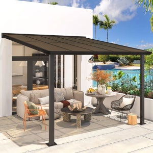 조립식 어닝 스카이 고정 차양 캐노픽스 처마 렉산 파고라 PC1010