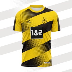 보루시아 도르트문트 모티브 커스텀 디자인 독일 축구유니폼