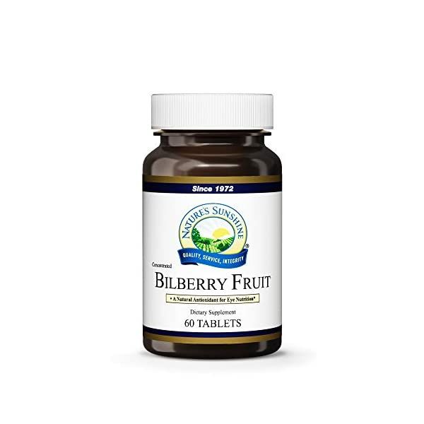 Nature’s Sunshine Bilberry Fruit 빌베리 추출물 60 Tablets