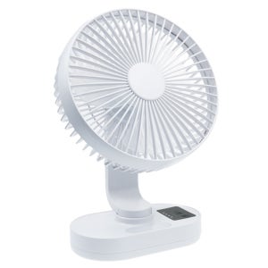 탁상용 미니 선풍기 LED램프 라이트 무선 USB 충전 스탠드 책상용