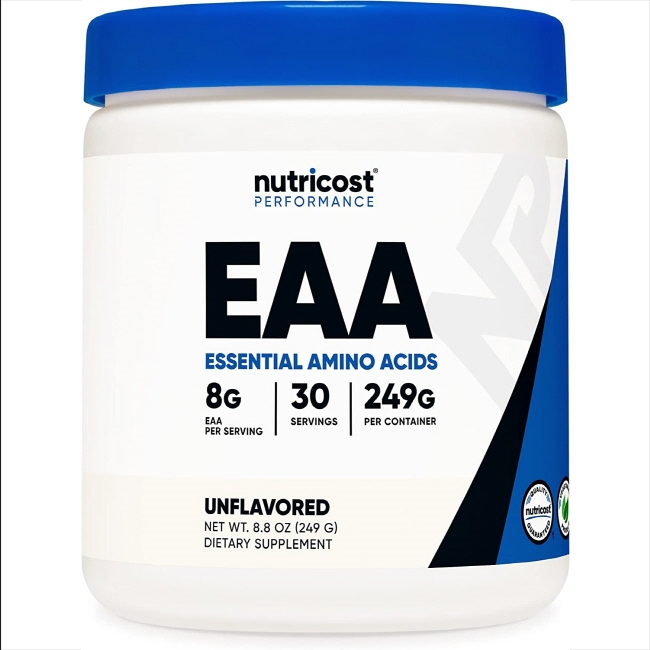 뉴트리코스트 EAA 필수 <b>아미노산</b> BCAA 함유 30서빙 무맛 249g