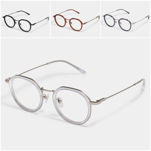 매그앤드로우 노몬 NOMON 감각적인 다각 콤비 빅사이즈 대두용 안경