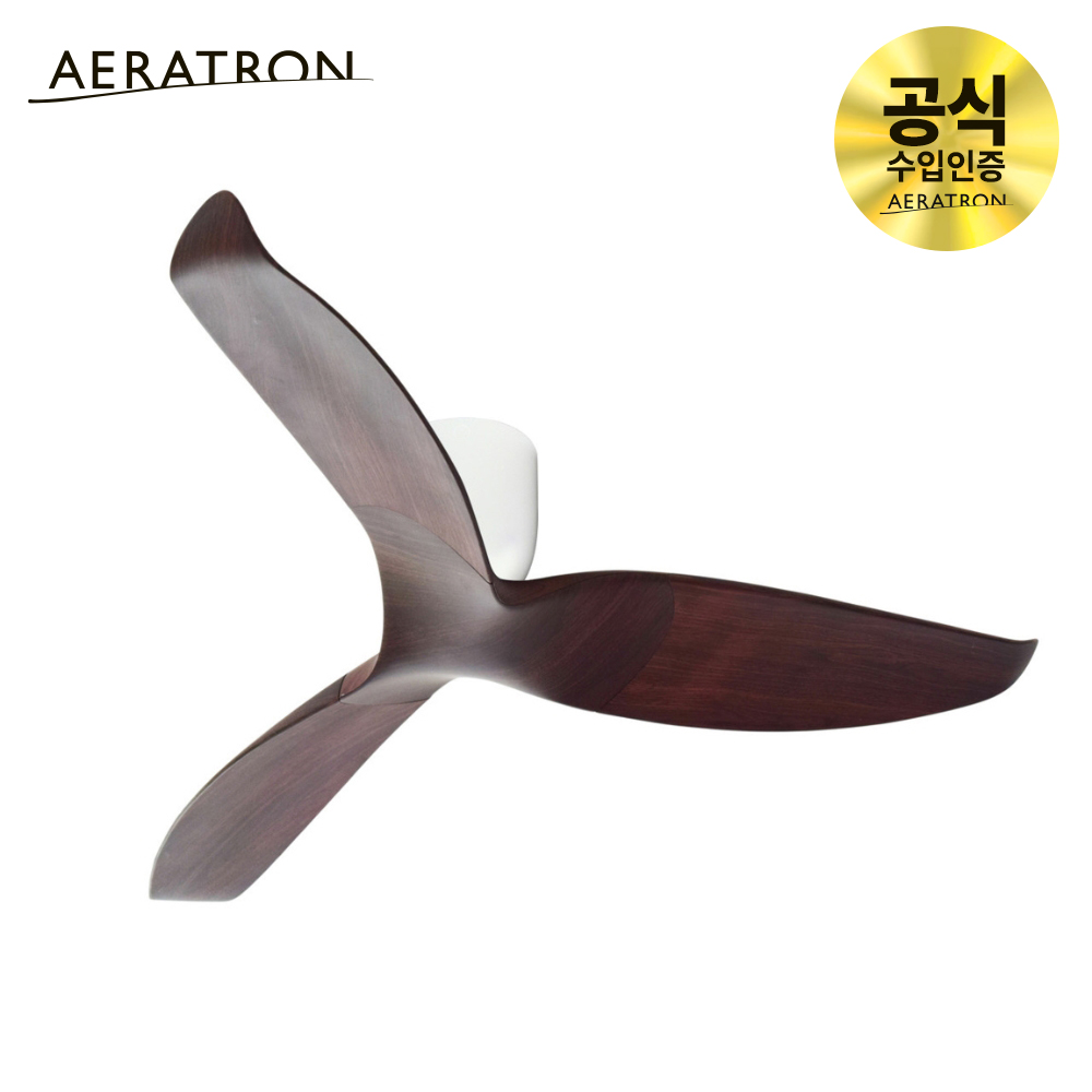 [한국총판/정식수입] 에어라트론 실링팬 AE3+50 다크 우드 화이트